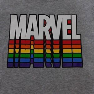 Marvel Tshirt. Shorter sleeves for a "female" fit, juniors.
Size: M (7/9)
PtoP: